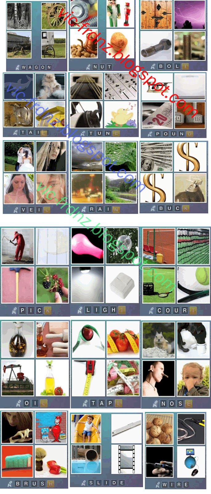 What's The Word Answers for new levels 101 187 Frdnz