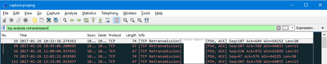 wireshark command line filter example wireshark command line filter example
