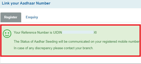 how can i link my aadhaar card with sbi bank account online