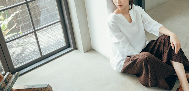 星期五旅人側排釦寬褲