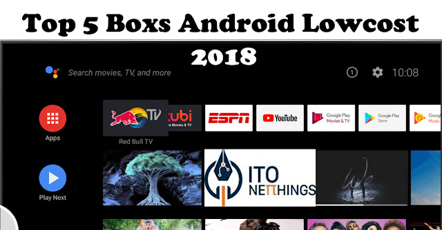 5 melhores Boxes Android Low Cost de 2018