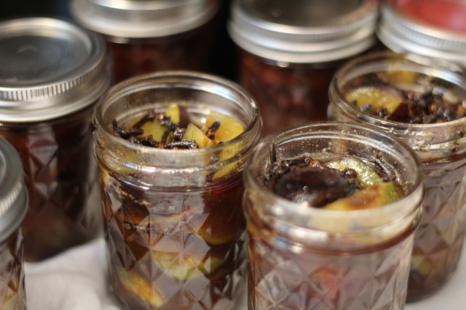 A Taste of History with Joyce White Sweet Pickled Plums A Condiment