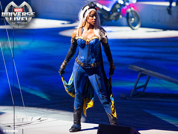 Storm in @MARVELonTour at @TheQArena in CLE 