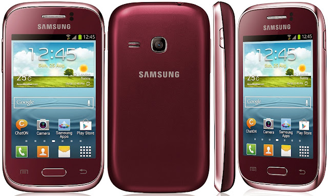 Samsung Galaxy Young Wine Red