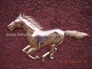 Relief Kuda Tembaga
