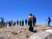 Hikemasters group on Mount Islip (8250’), Crystal Lake, Angeles National Forest
