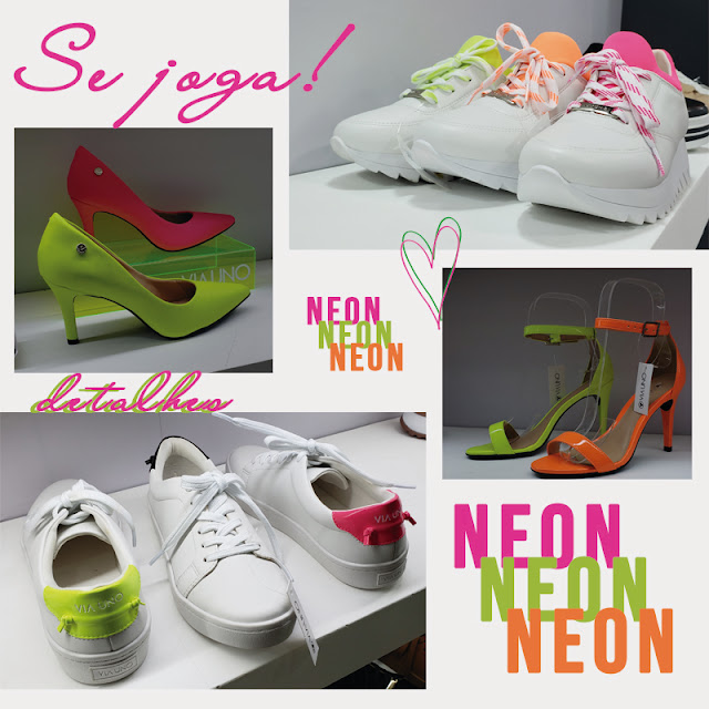 Neon Fever - Sapatos da Moda