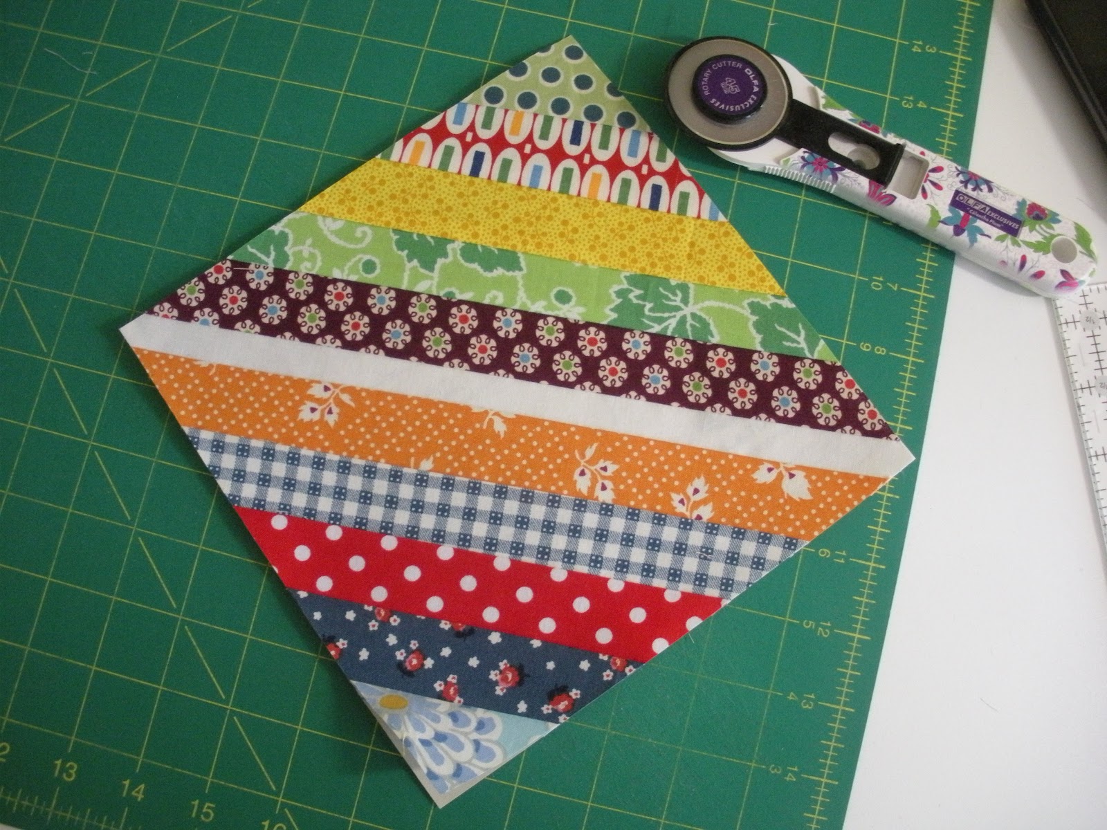 Over The Picket Fence My Scrappy String Quilt...