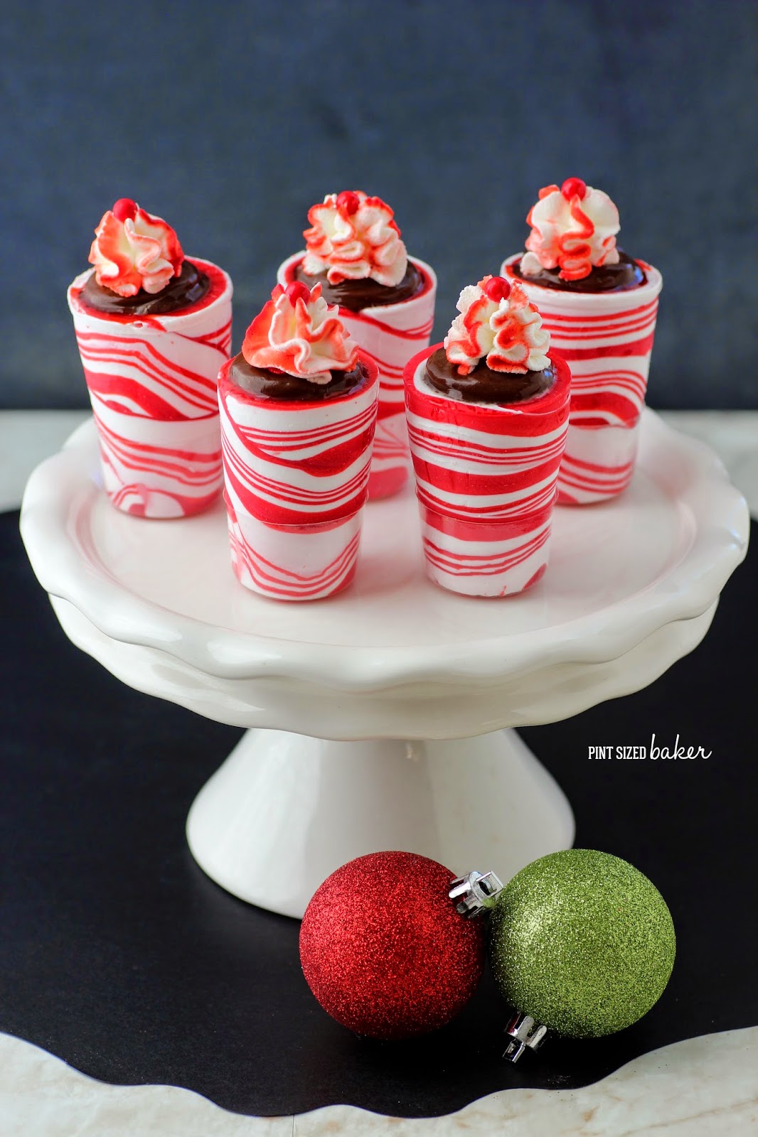 These Chocolate Pudding Shooters taste so yummy! I love the way the peppermint shooters taste with chocolate pudding! They are fun to serve at a party.