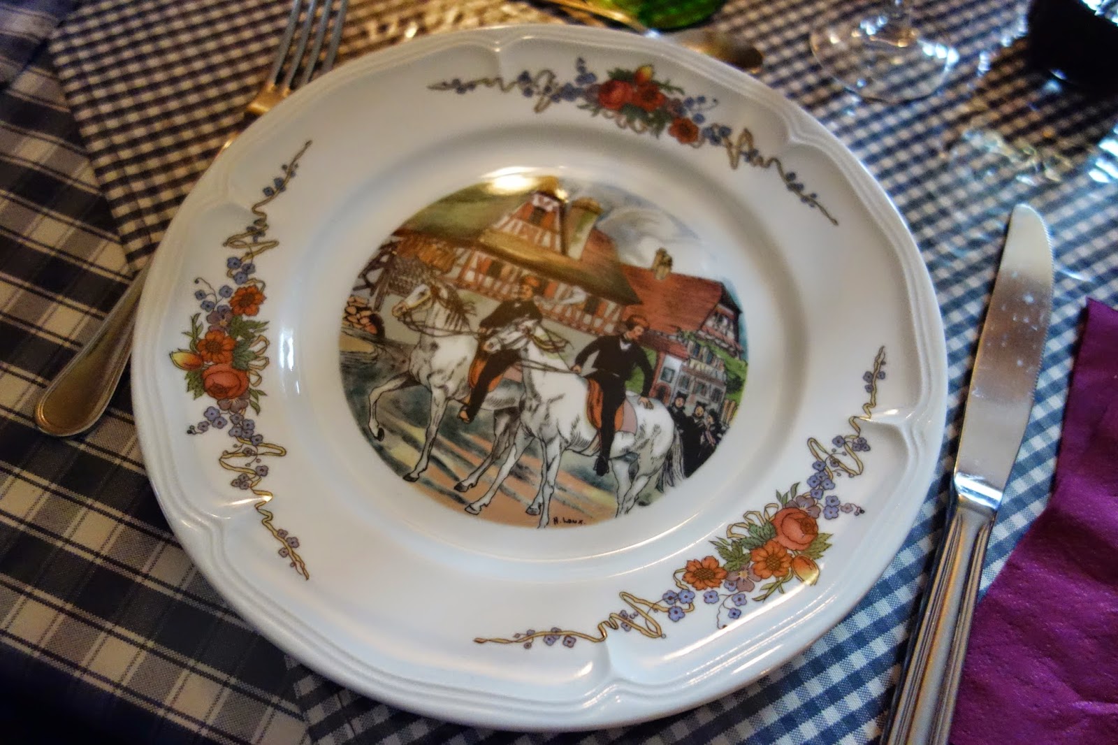Эльзасская посуда Obernai Loux