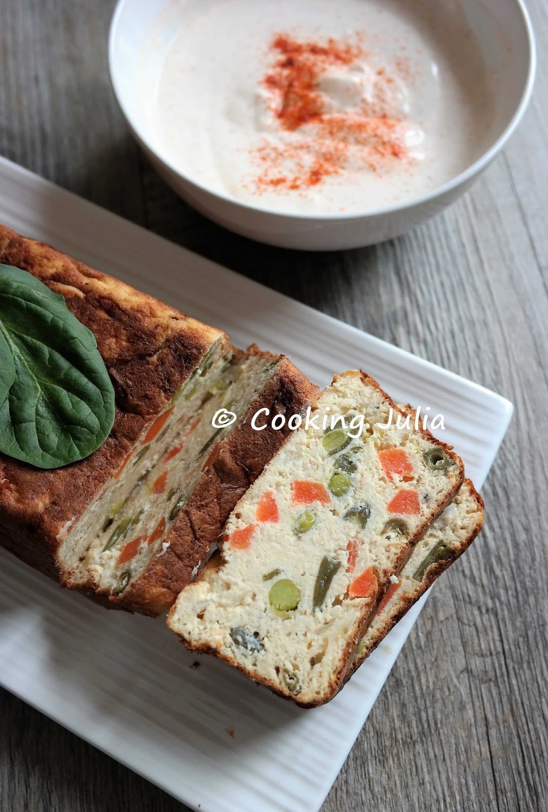 COOKING JULIA TERRINE DE THON À LA MACÉDOINE DE LÉGUMES