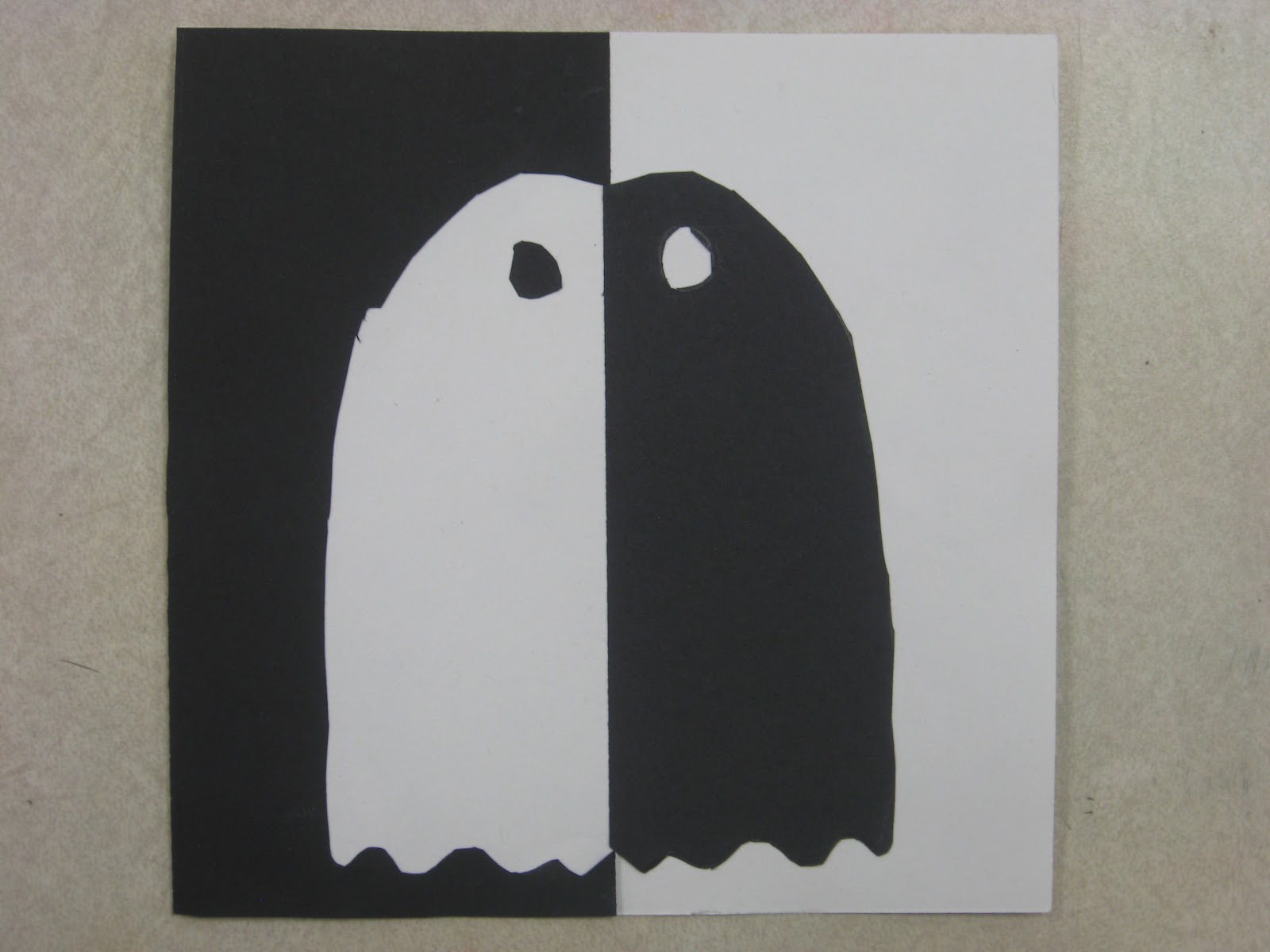 Miss Young's Art Room 4th Grade Figure/Ground Reversal Art