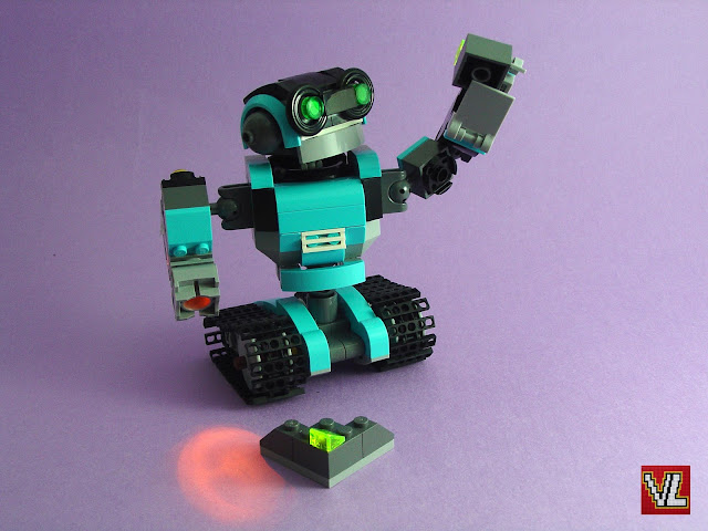 Set LEGO Creator 3in1 31062 Robo Explorer (Modelo 1 - Robô Explorador)
