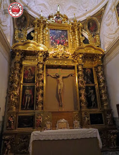 Alquezar en Huesca, España - Colegiata