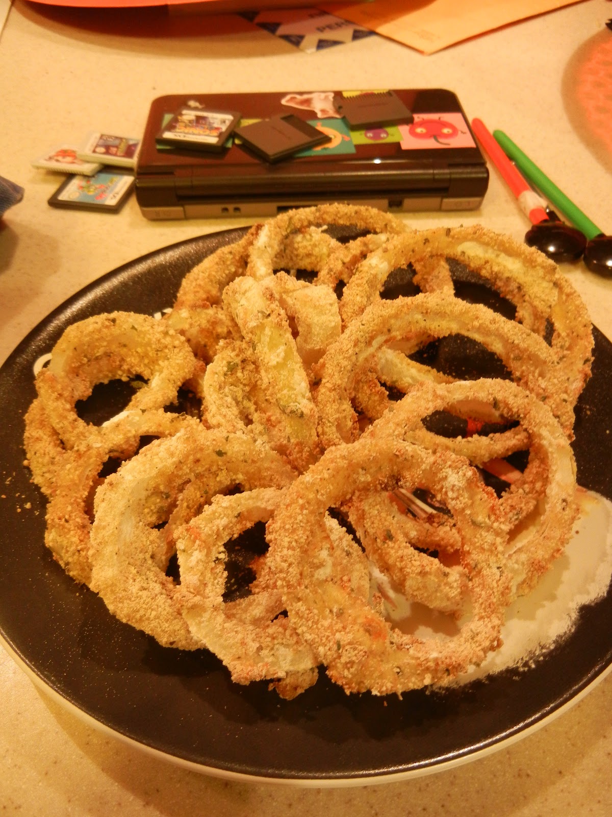 Oven Lovin' Baked Onion Rings