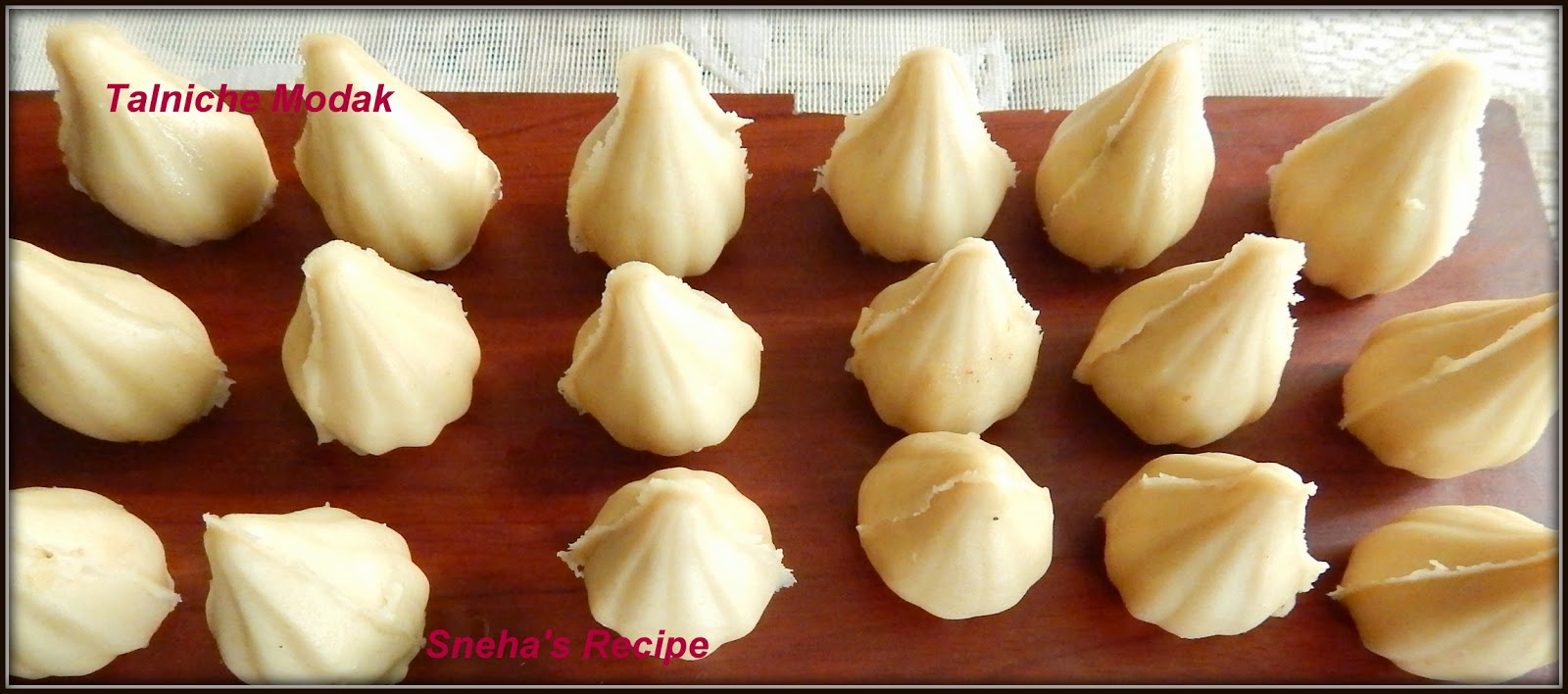 Talniche Modak / Fried Modak - Sneha's Recipe