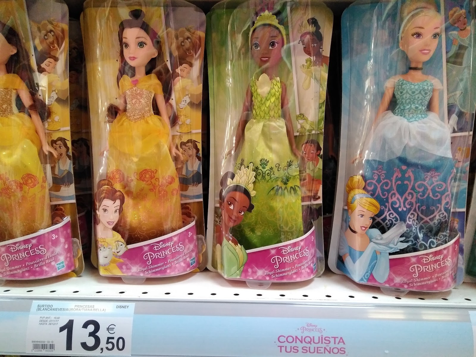 Instalación legal Melodrama Merlina - MH & EAH dolls: ¡Nuevas básicas de Princesas Disney!: el pack de  siete exclusivo del Carrefour y otras muñecas exclusivas (Frozen, Bella,  Elena de Avalor)