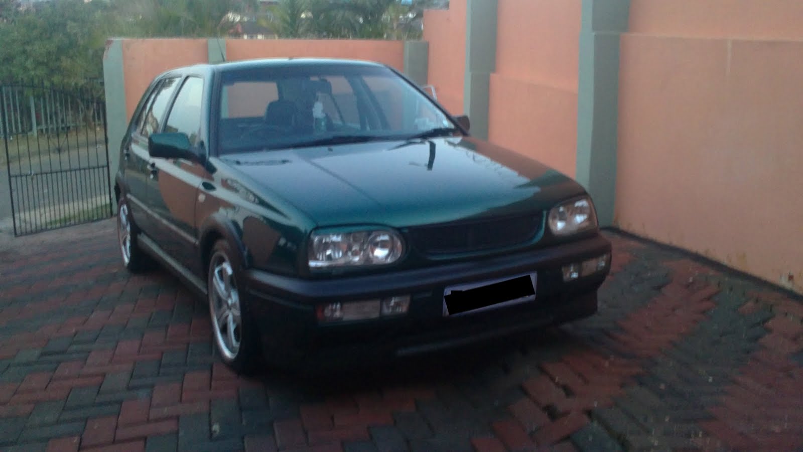 Бампер golf 3