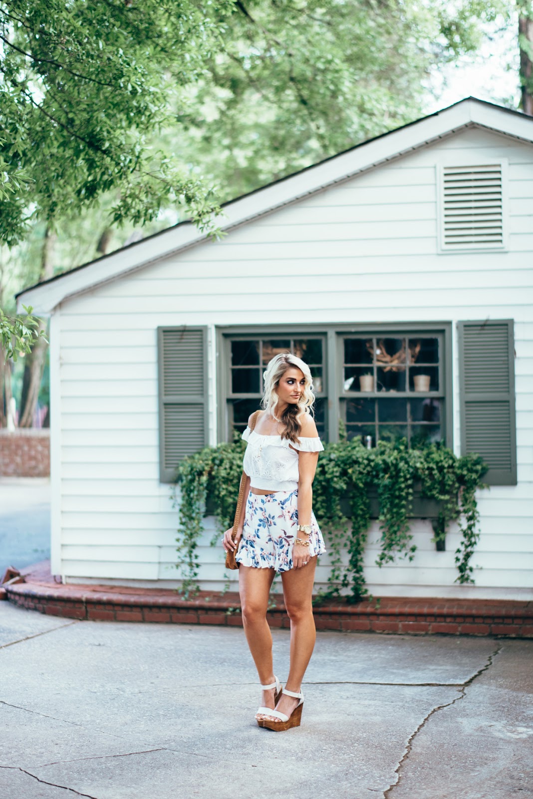 The Cheeky Been: Floral Shorts Under $100