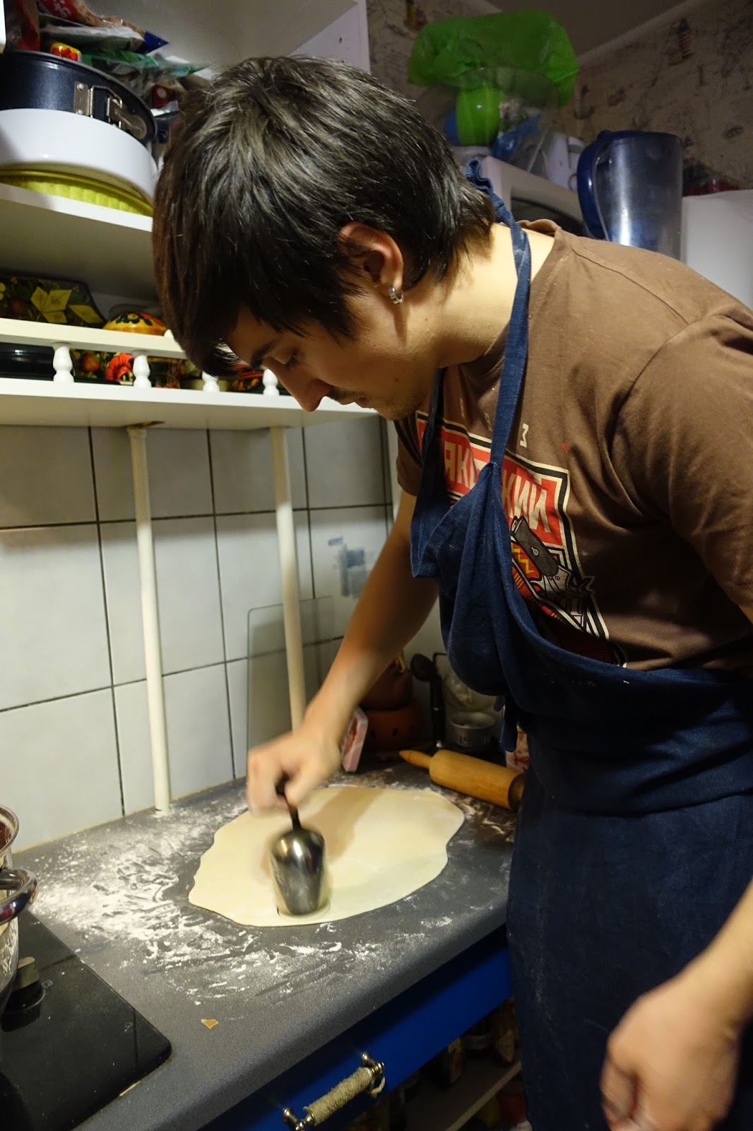 Pienene ラトビアで一番のたいやき職人、アンドレイとオーリャ