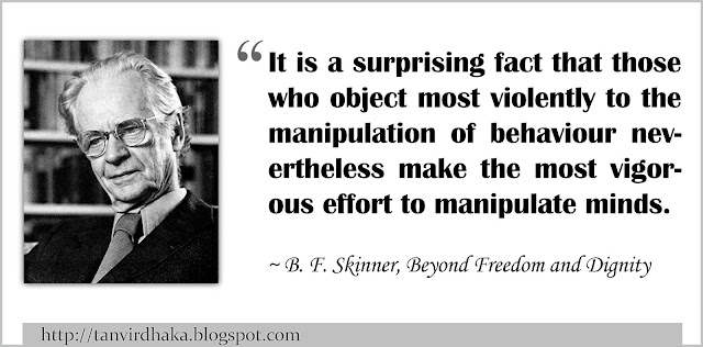 B. F. Skinner Quotes - Tanvir's Blog