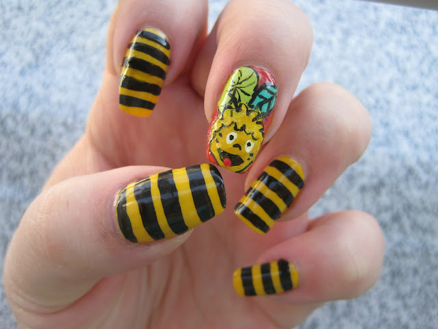 funny nails, amazing nails, nail art, beautiful nail art, 