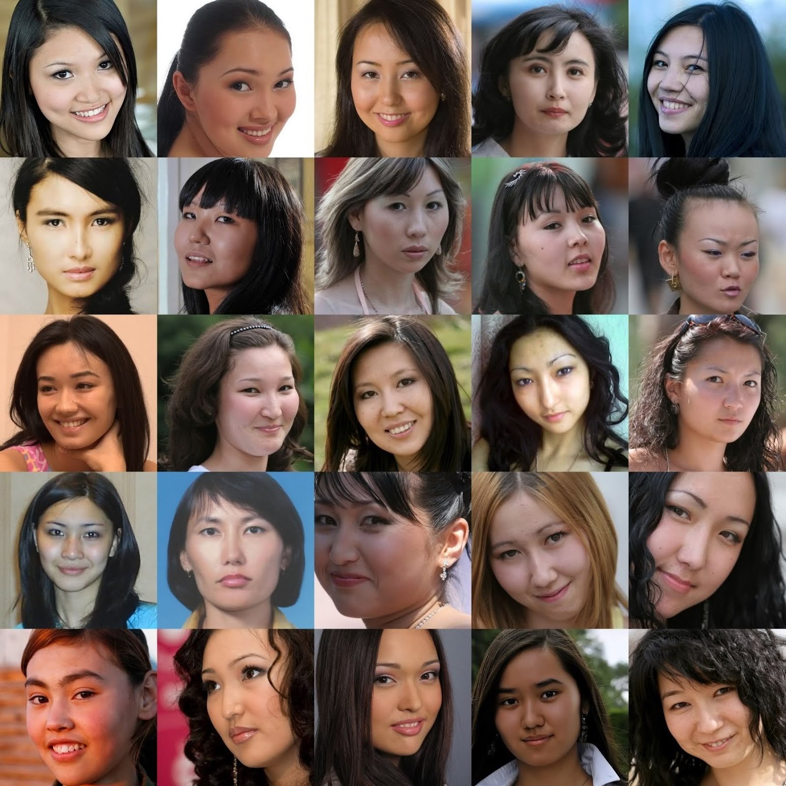 キルギスとは少し違う、中央アジア（カザフスタン人）の美女・イケメン Top10