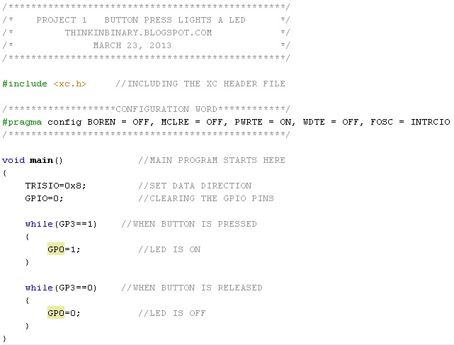 PIC Programming Lessons: September 2014