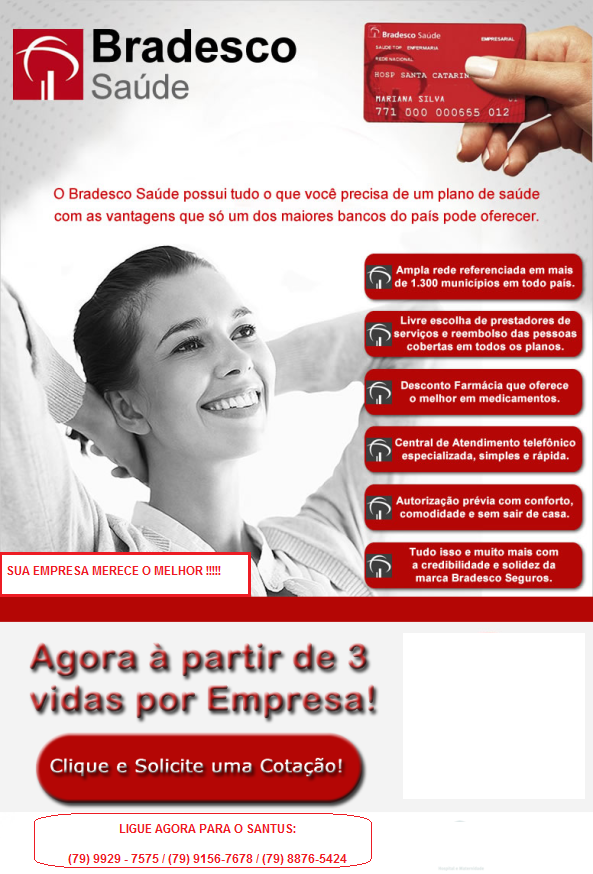 Plano De Saude Bradesco Sulamerica Amil Hapvida Plamed Aracaju Sergipe Outubro 2012