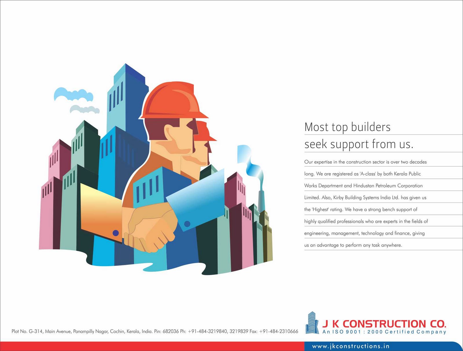 AD CREATIVES J K Construction