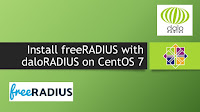 Install freeRADIUS with daloRADIUS on CentOS 7