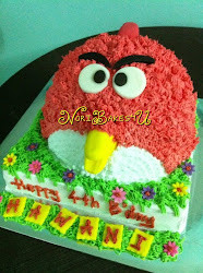 Labuan 3D Special Theme Cake - Angry Bird, Lady Bug, Bee, etc