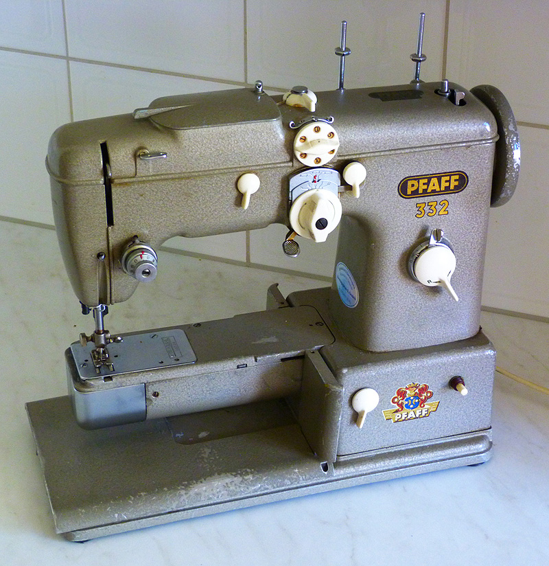 singerzone singer och sytt... Pfaff 332 symaskin En arbetshäst som