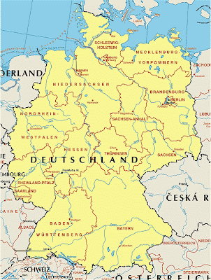 Deutschland karte Region Bild | Deutschlandkarte