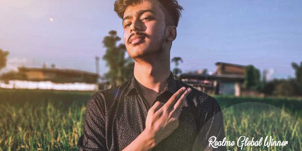 Realme Global Winner Bishwak Nath a photographer who created instagram filters