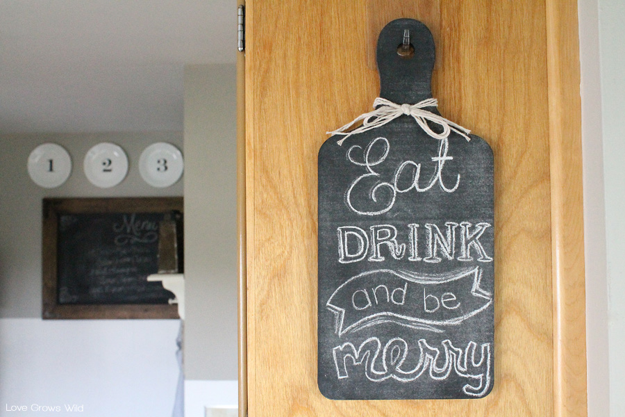 3 Easy Steps to a Chalkboard Wall