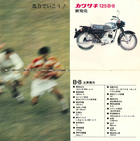 First Versions Kawasaki (motorcycles) 1st model ever