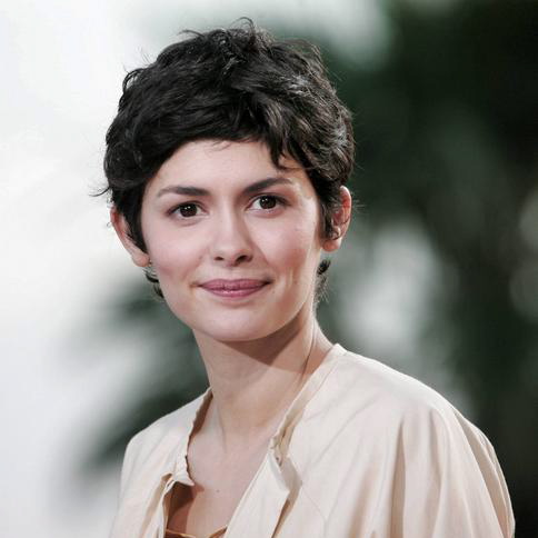 crooked shmooked: audrey tautou's HAIR