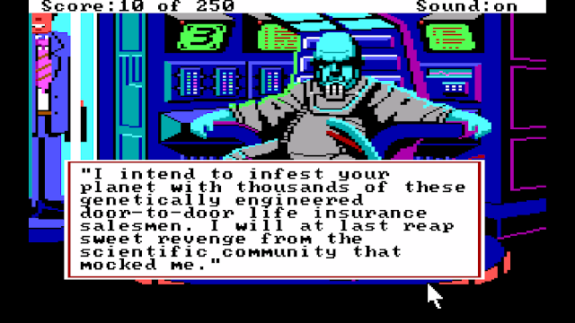 Screenshot from Space Quest II