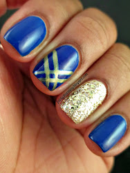 gold nail trending nails beauty glitter mani colors kleancolor blueberry drama
