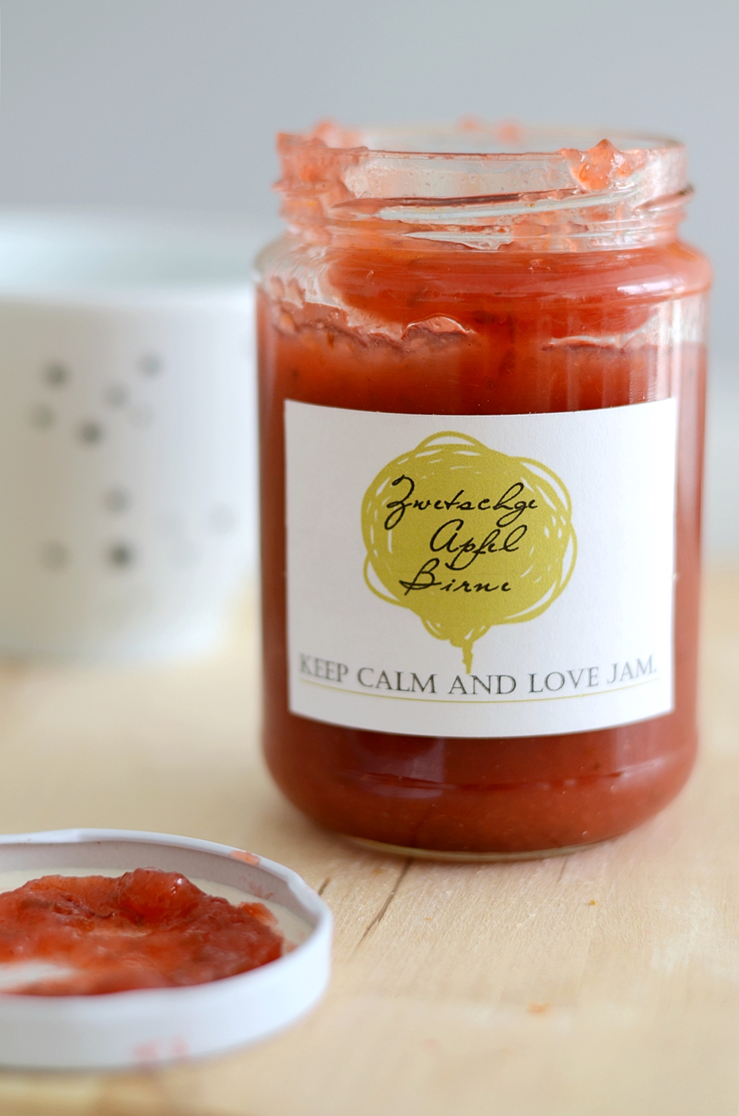 Gallerphot: birnenmarmelade mit zimt