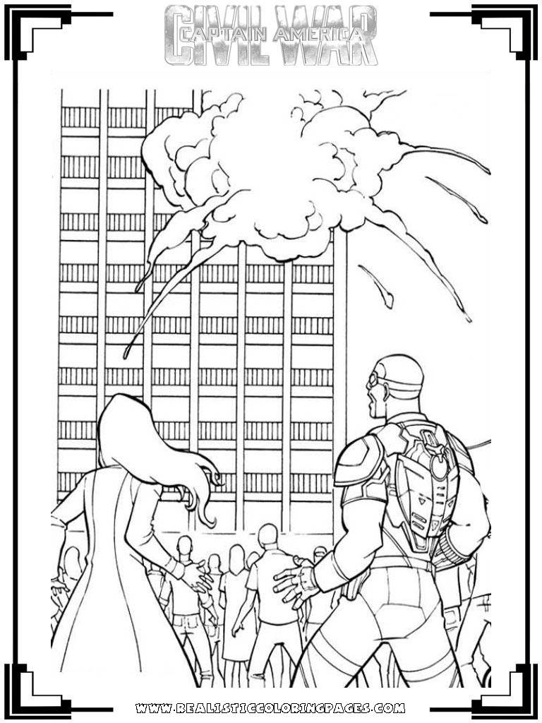 Lego Captain America Civil War Coloring Pages Coloring Pages
