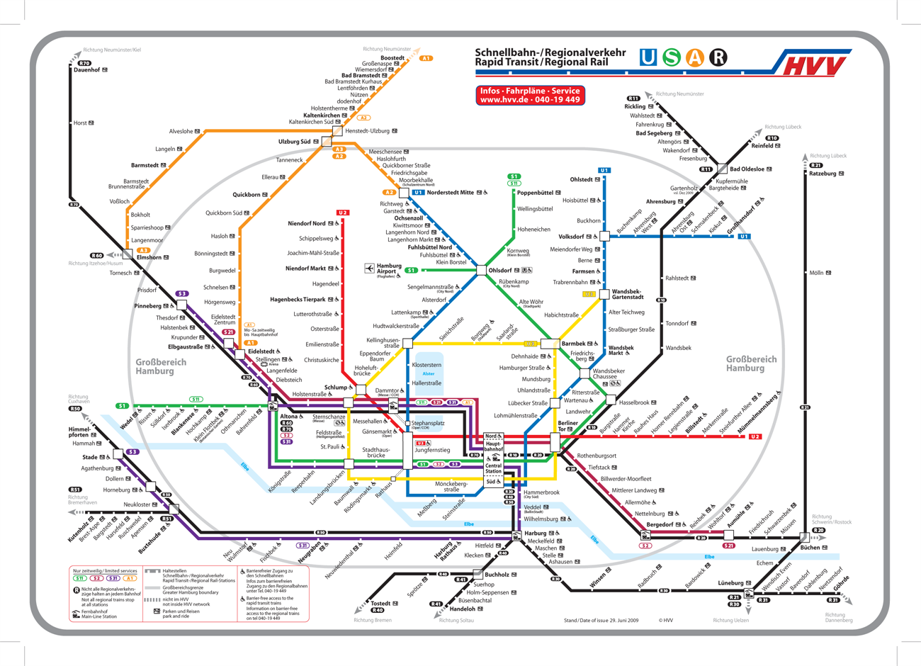 Hamburgo Mapa de Ciudades | Mapa de Alemania Ciudades