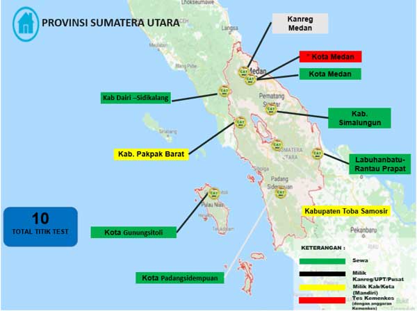 Lokasi Tes Cat BKN Propinsi Sumatera Utara Lokasi Tes Cat BKN Propinsi Sumatera Utara