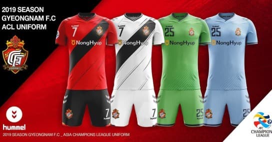 慶南FC 2019 ユニフォーム-ホーム