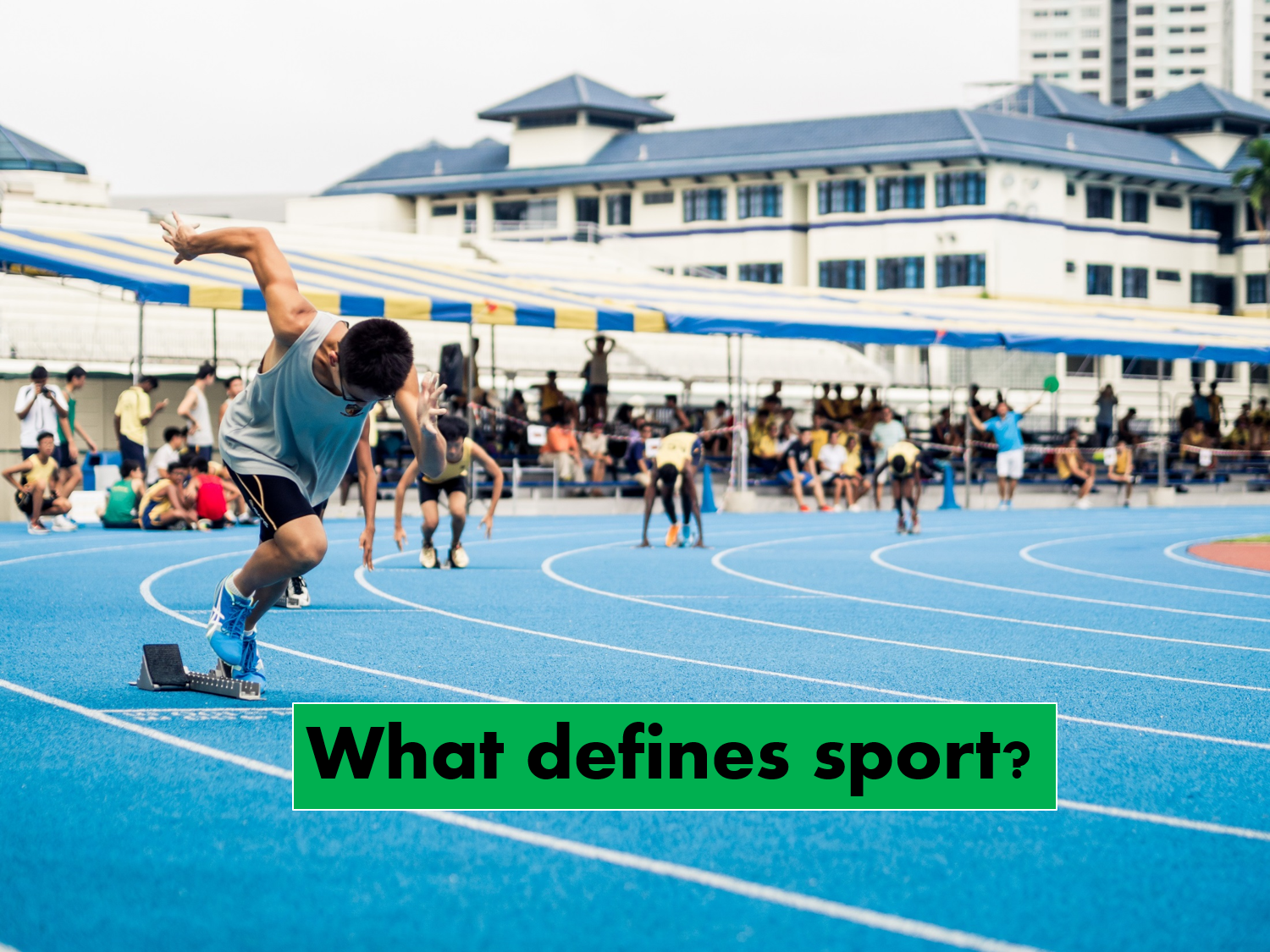 What defines sport?