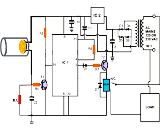 LBL Activated Remote Control Circuit Diagram | Super Circuit Diagram