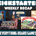 Kickstarter Recap - July 20, 2018