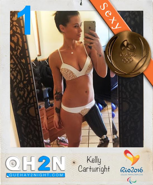 fotos hot Kelly Cartwright atleta paraolimpiadas rio 2016
