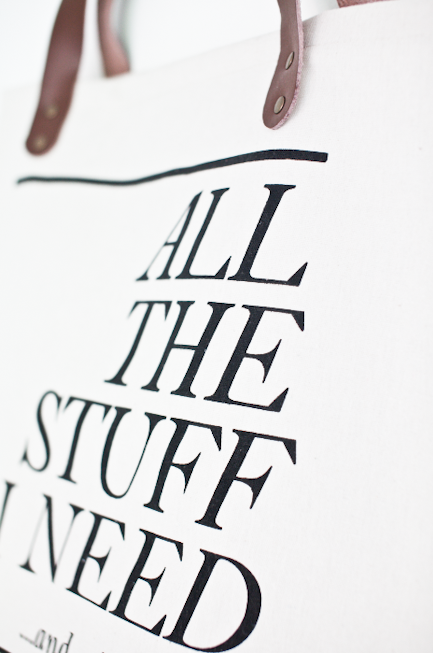 All the stuff I need Shoppingbag